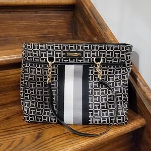 Tommy Hilfiger Women's Tote Inner Pocket Zip Double Strap Bag